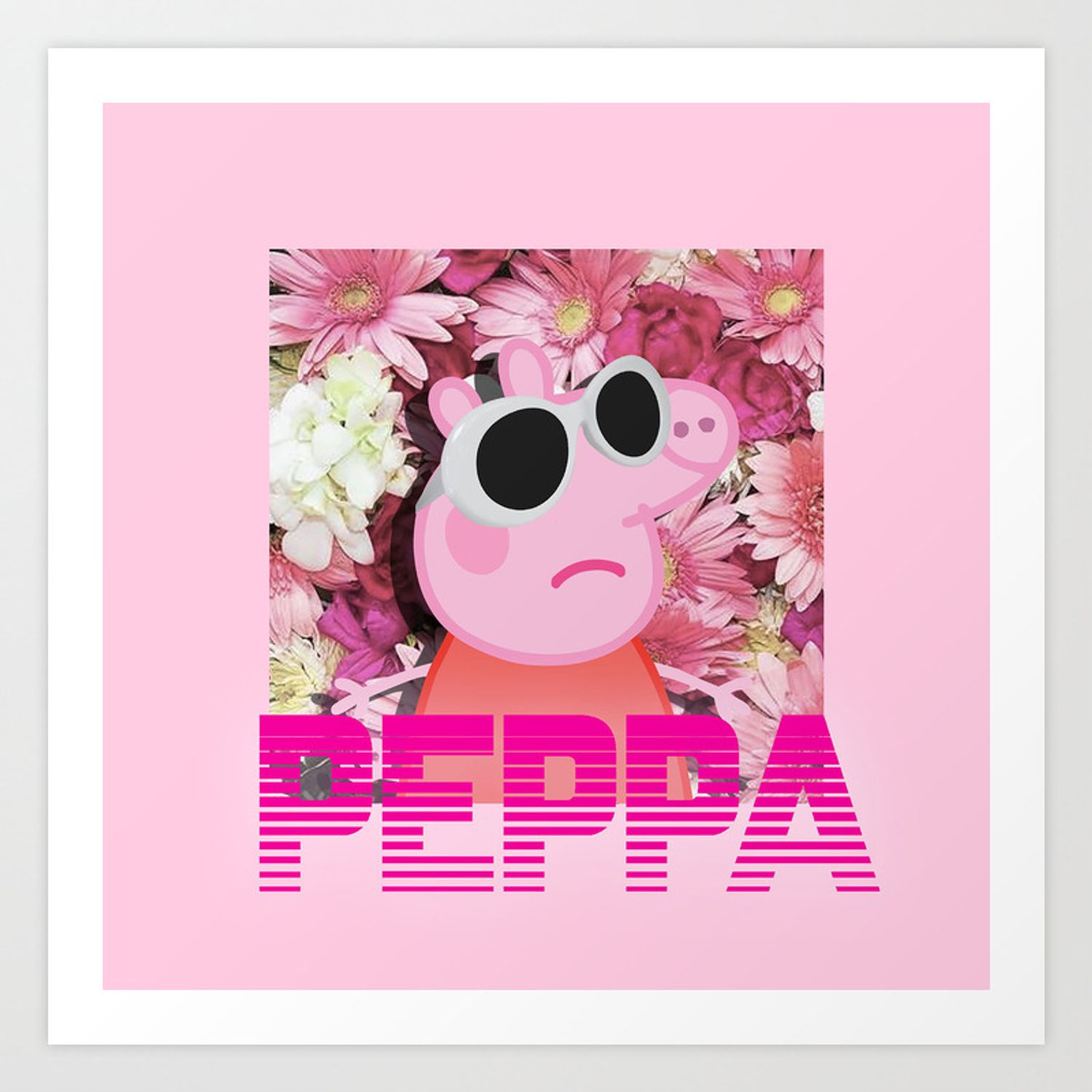 PEPPA's FIRE mixtape Art Print
