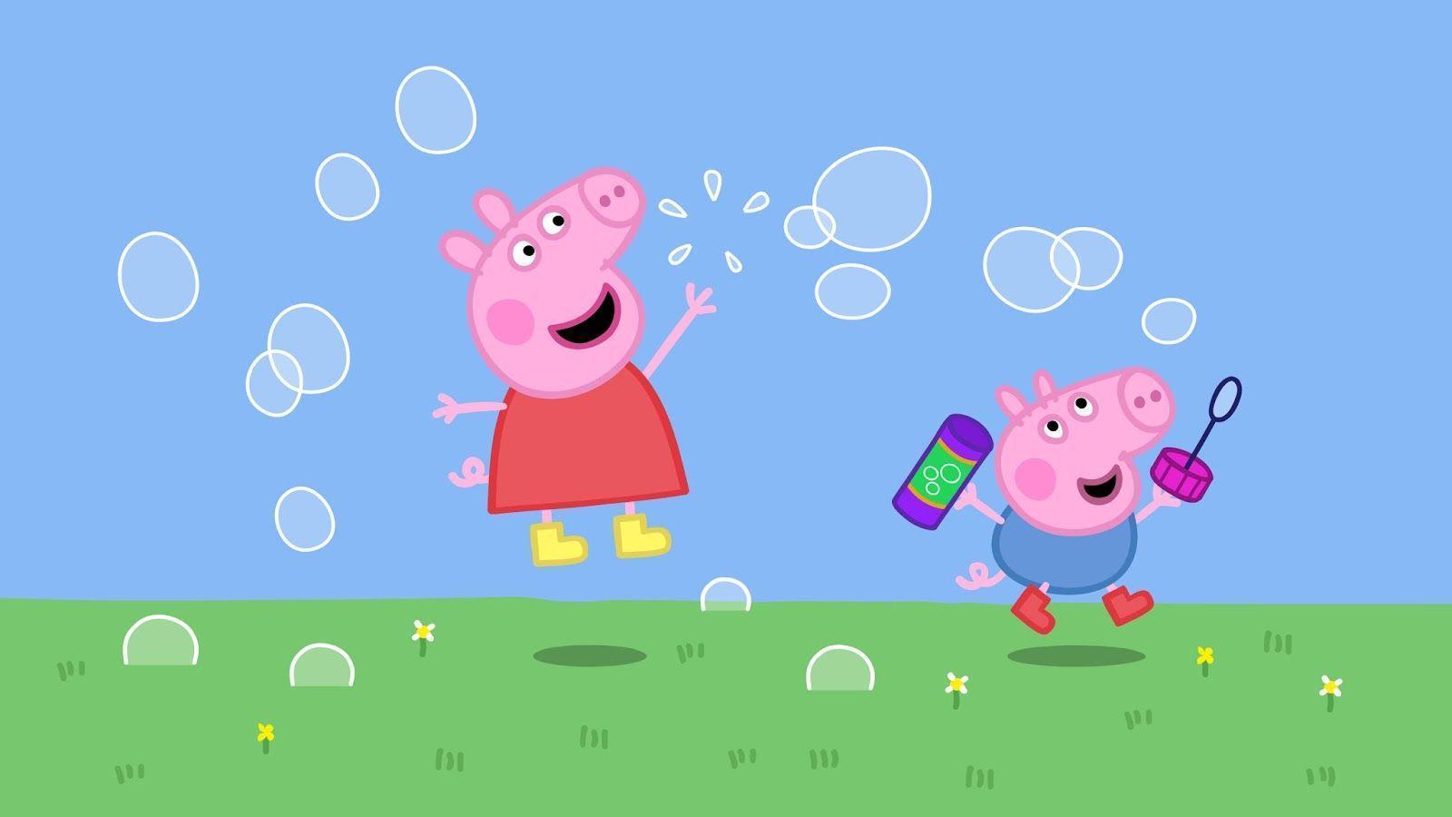 Peppa Pig iPad Wallpaper Free Peppa Pig iPad Background