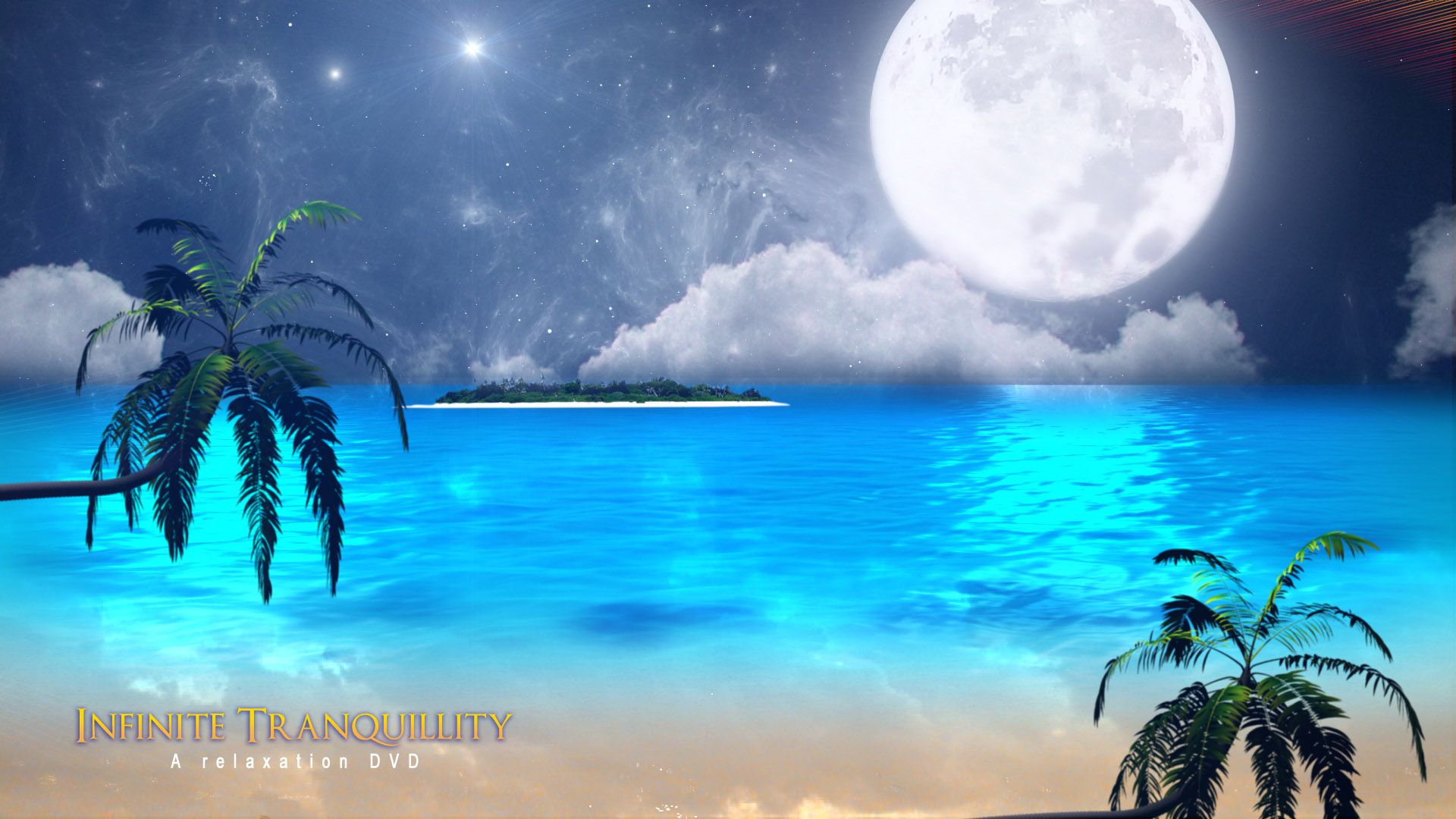 Free download relaxing wallpaper 01 Beach ocean [1920x1080]