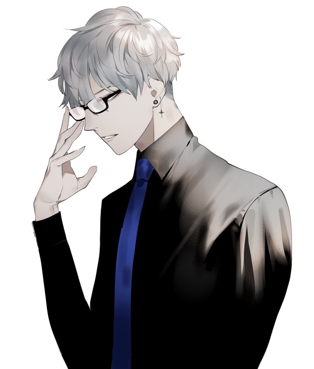 352 image about Anime boy with glasses
