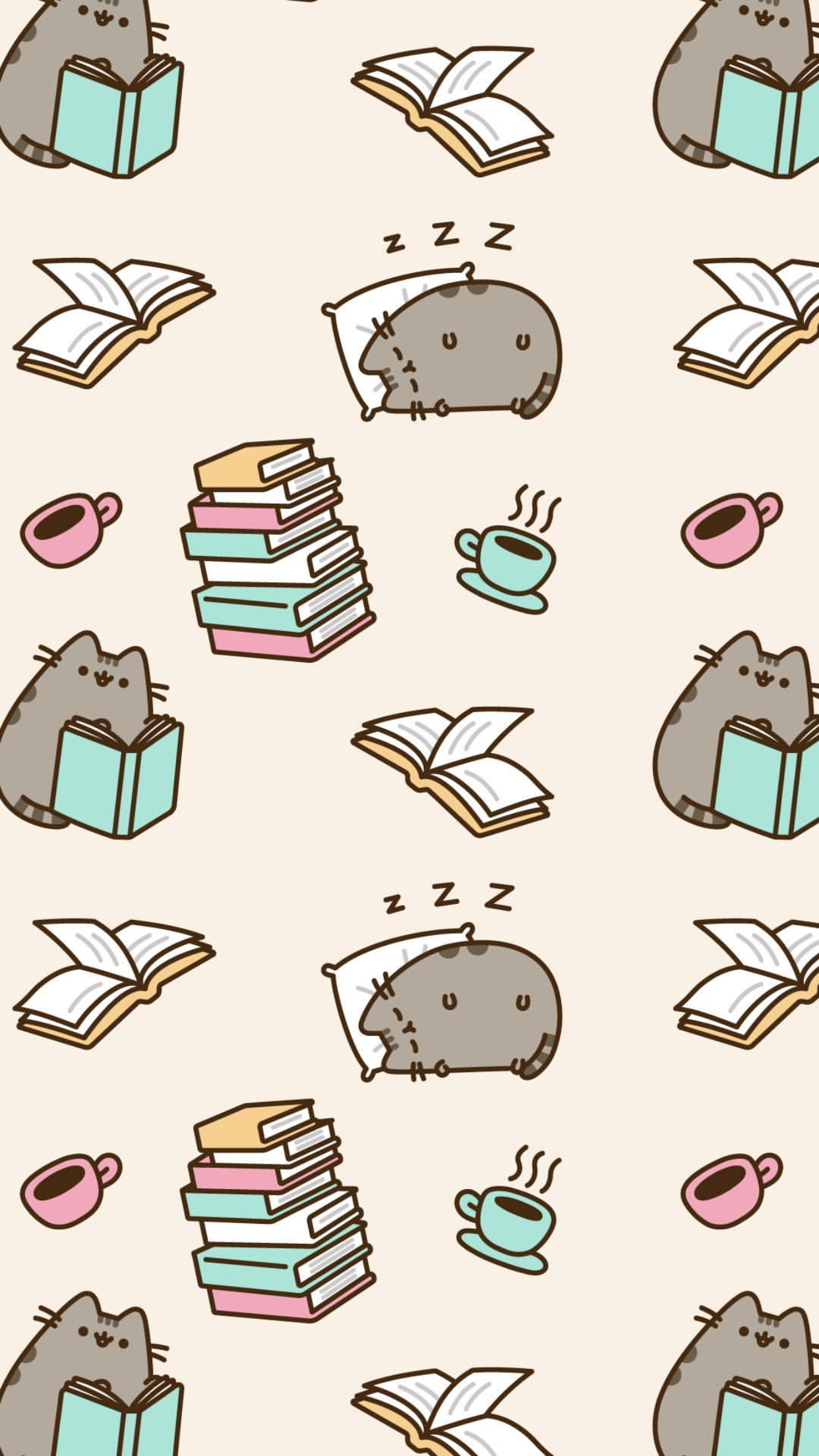 pusheen the cat iphone wallpaper. Pusheen cat, Pusheen cute, Cute