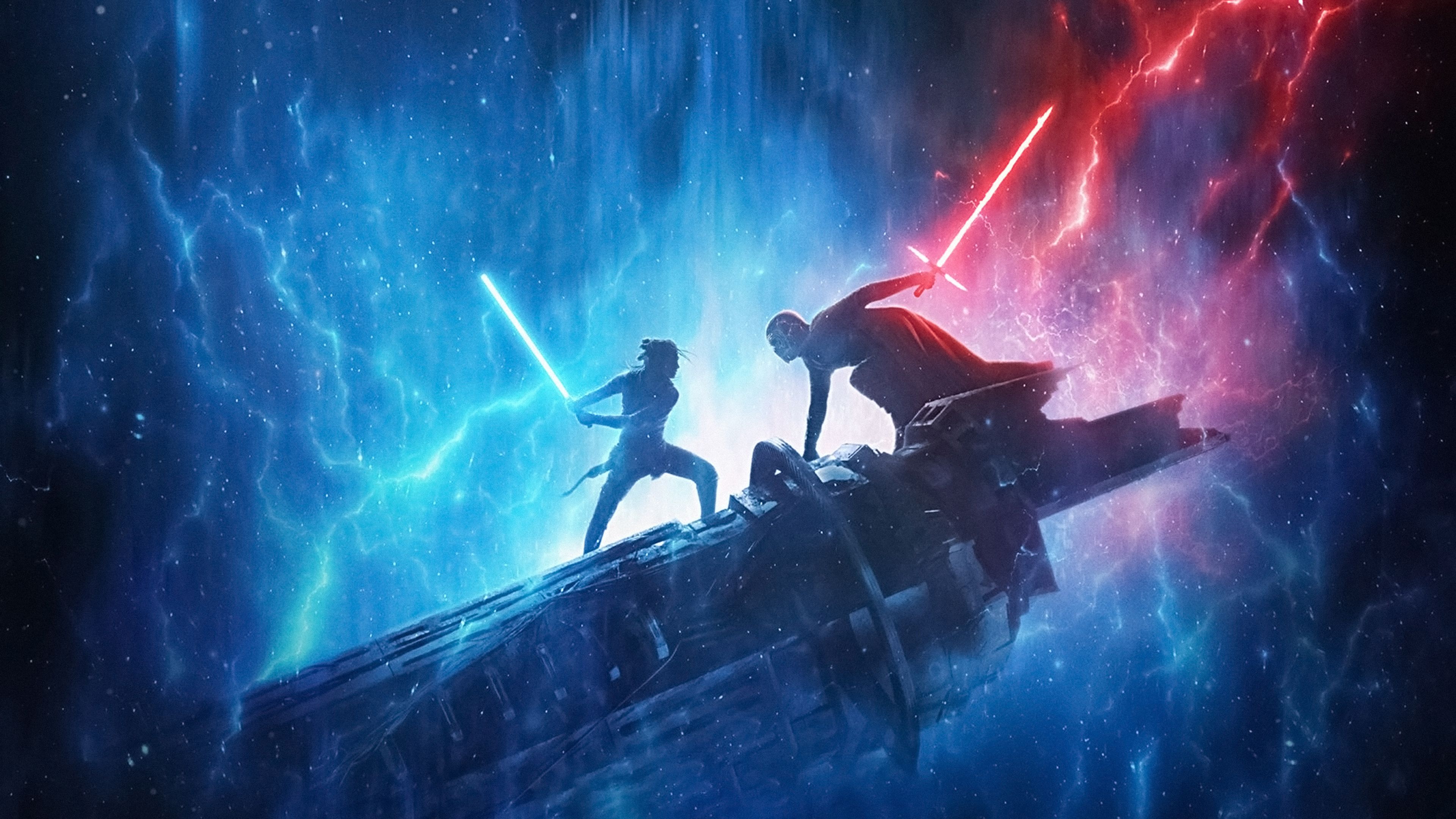 Star Wars Rise of Skywalker 2019 4K Wallpaper. HD Wallpaper