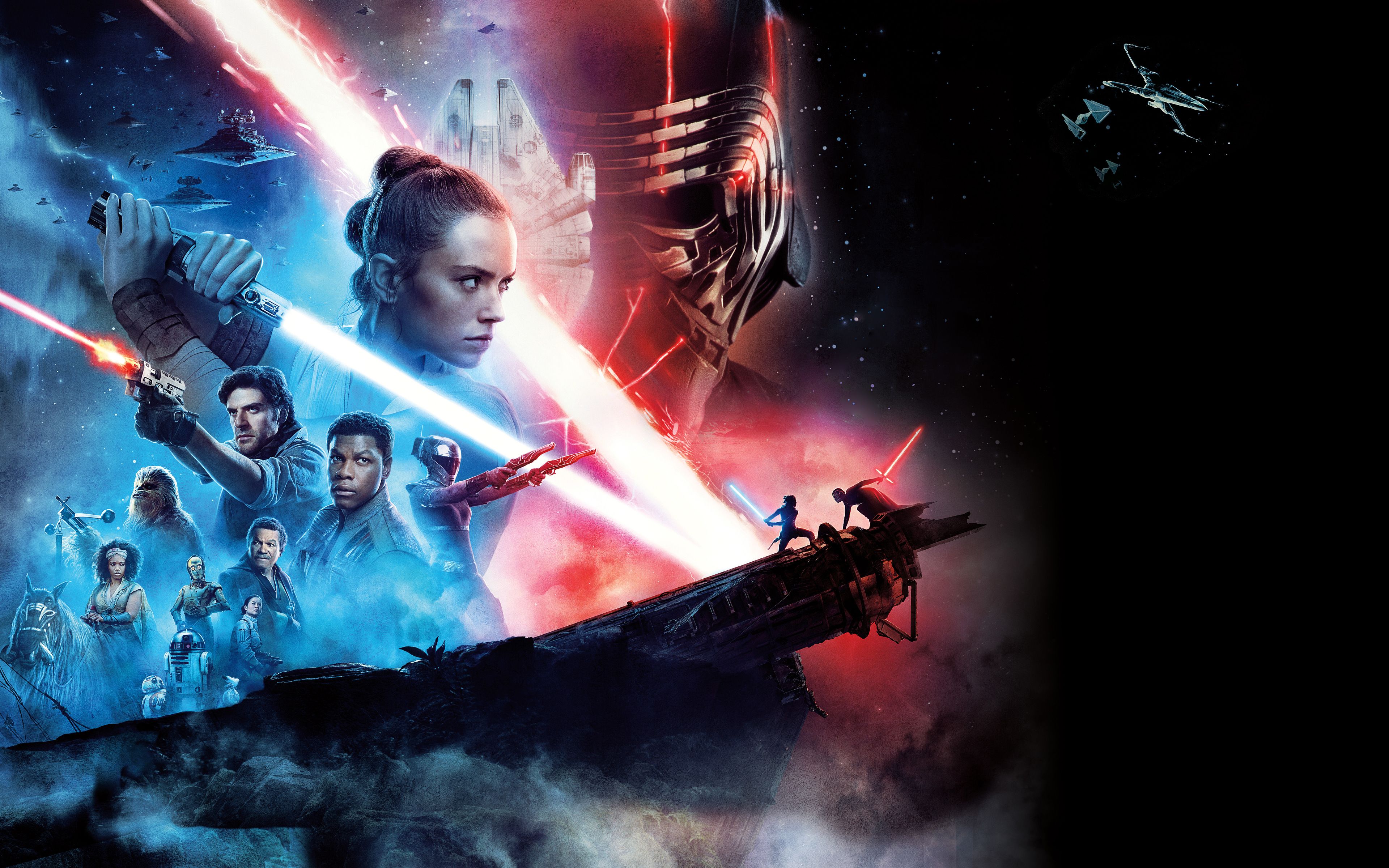 Star wars The rise of Skywalker Wallpaper 4k Ultra HD