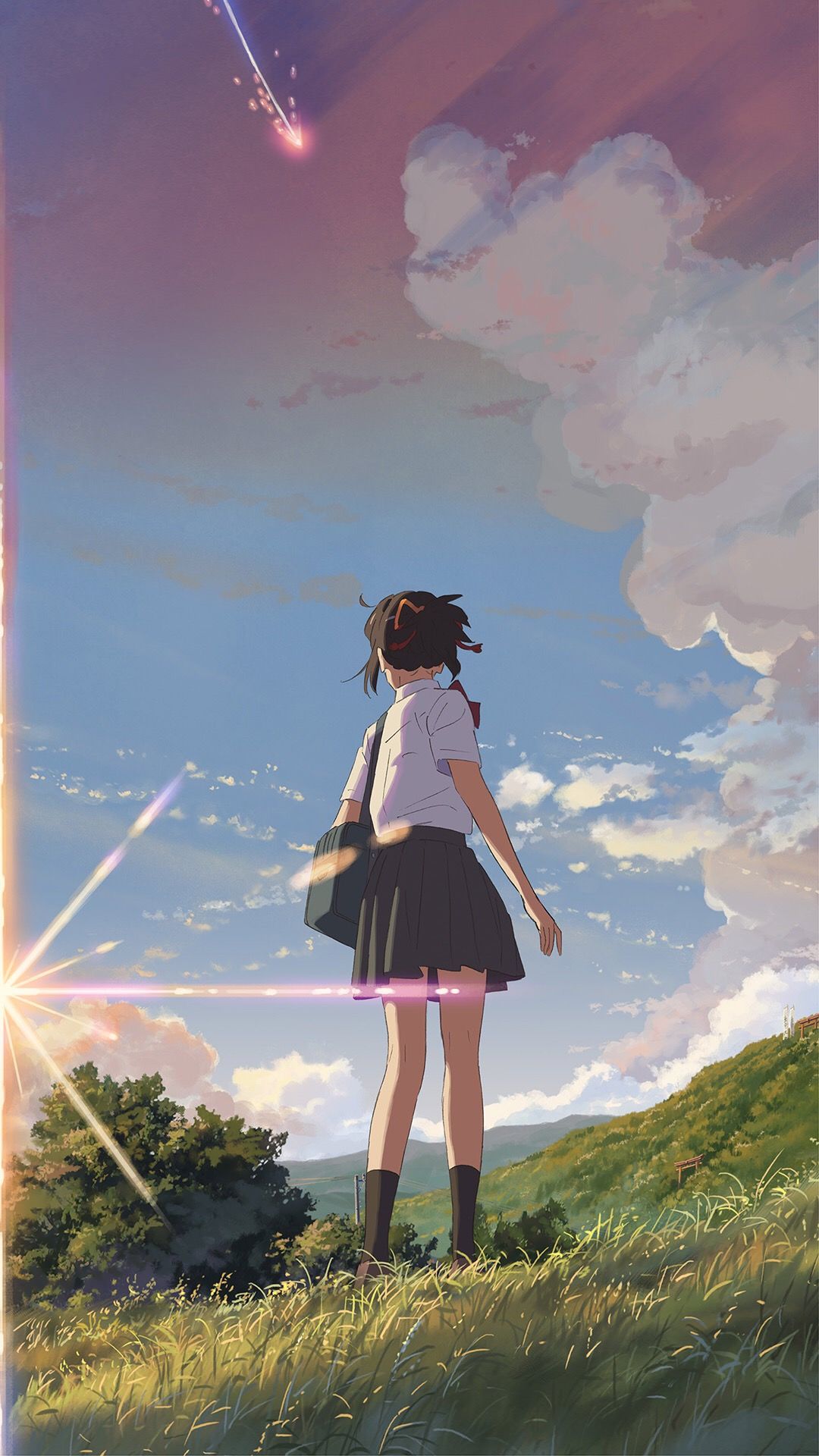 Kimi no Na wa anime kimi no na wa HD phone wallpaper  Pxfuel