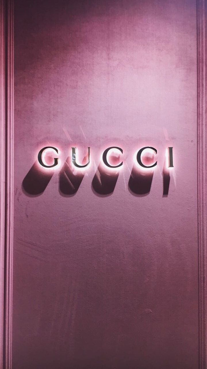 pink, neon, gucci and ligths