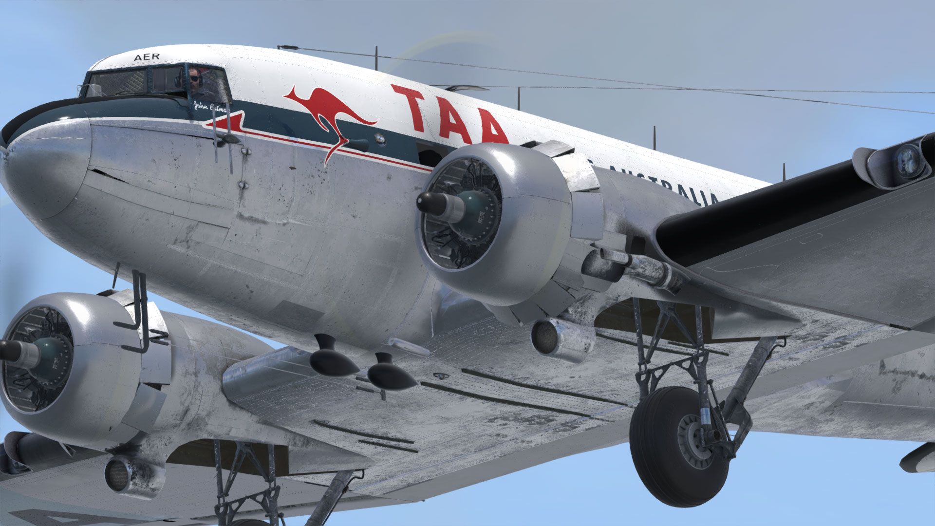 Aeroplane Heaven Releases DC 3 And C 47 For P3D