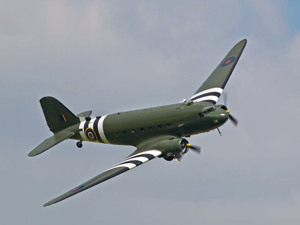 Aircraft Nut: Douglas C 47 Dakotas (Skytrains) In Action Part 2