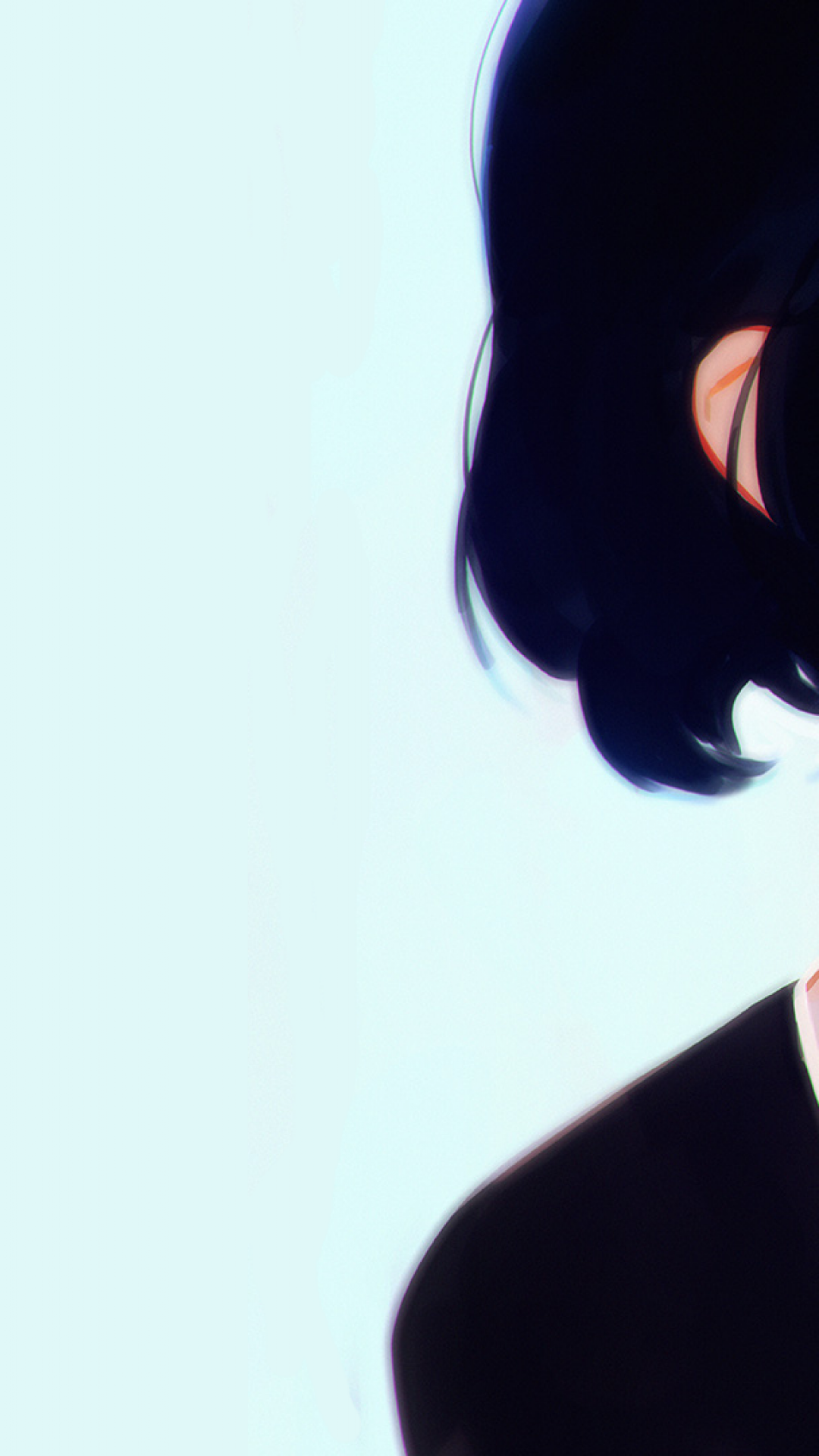 Download 1080x1920 Anime Girl, Semi Realistic, Short Hair, Looking Away Wallpaper for iPhone 8, iPhone 7 Plus, iPhone 6+, Sony Xperia Z, HTC One