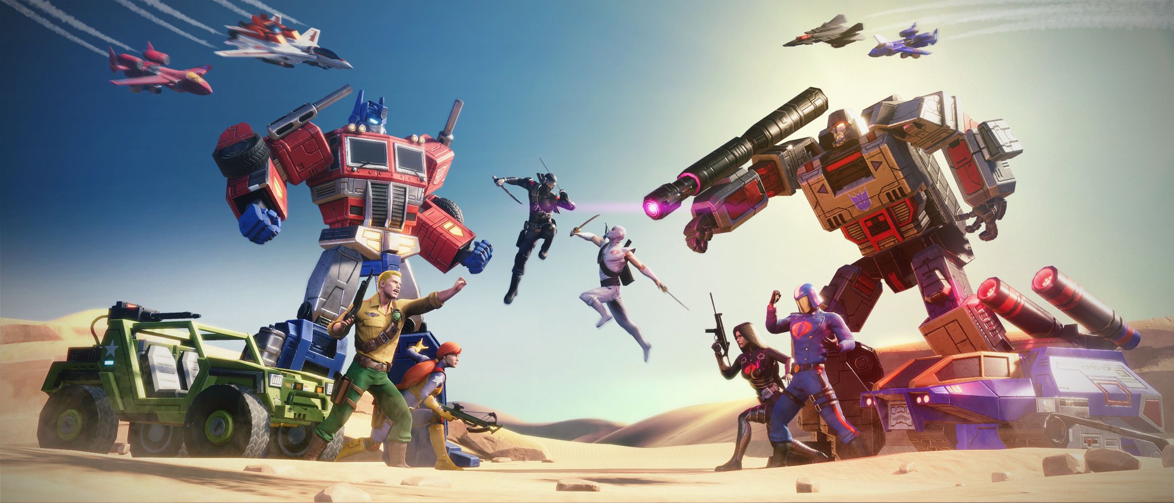 G.I.Joe vs Transformers in Transformers Earth Wars Game
