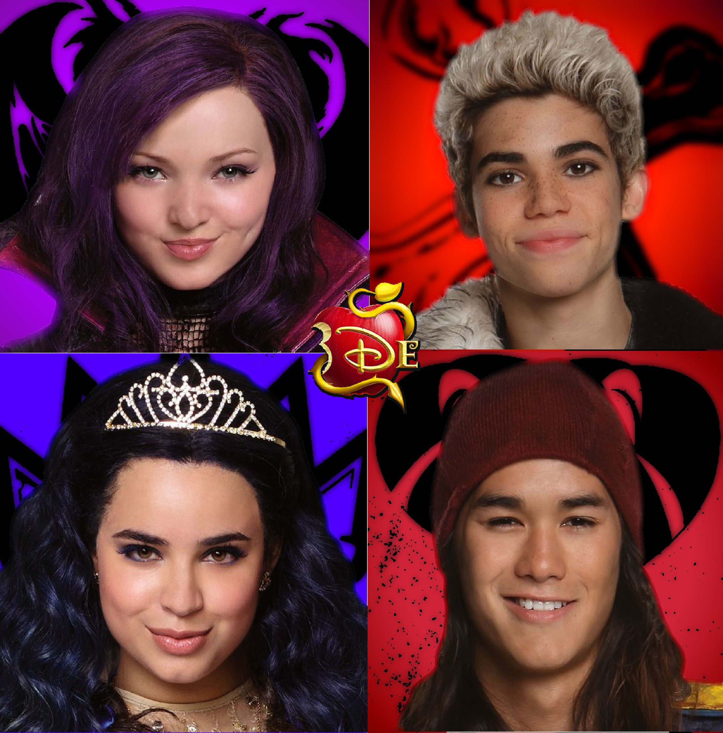 Disney Descendants, Jay, Evie and Mal