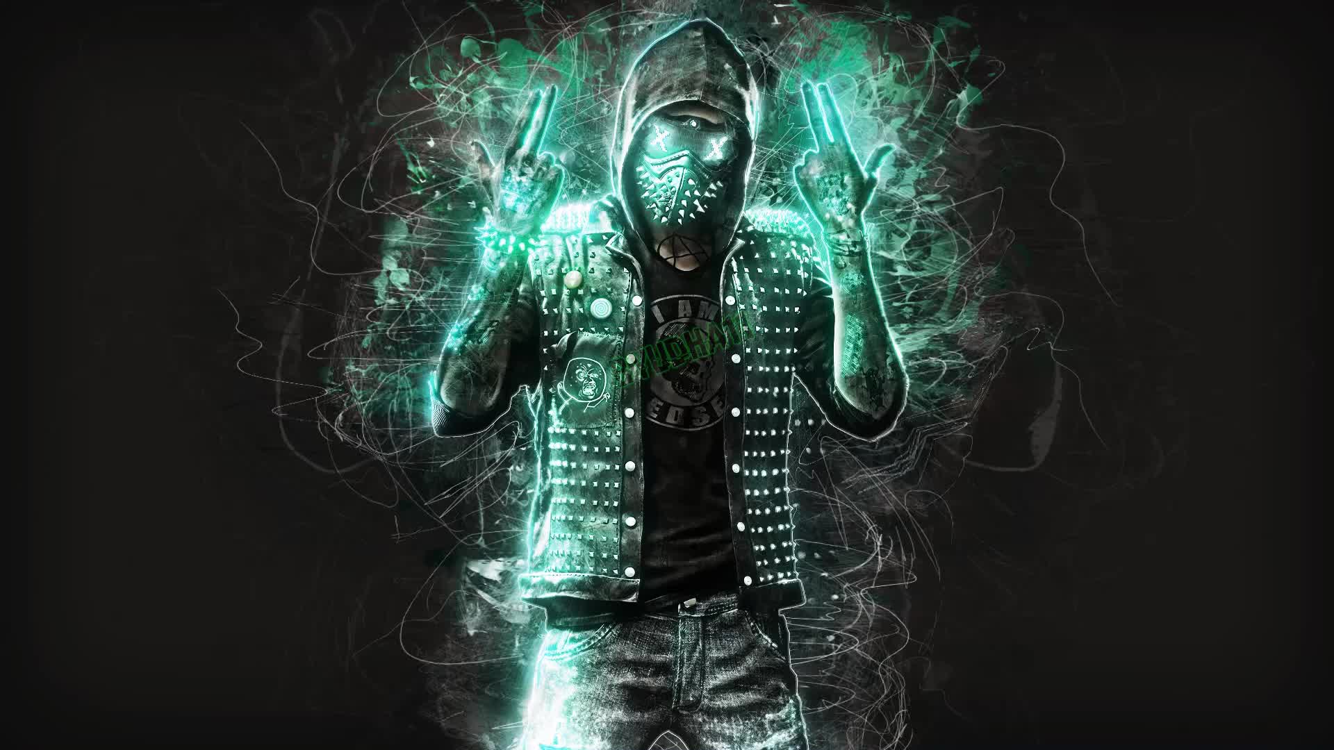 Watch Dogs 2 Green Energy Live Wallpaper