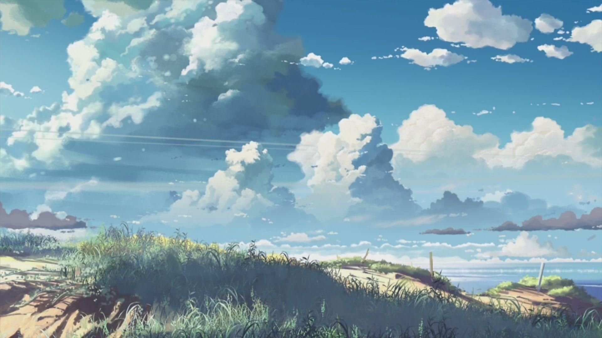 Anime Landscape. Pemandangan khayalan, Pemandangan anime, Pemandangan