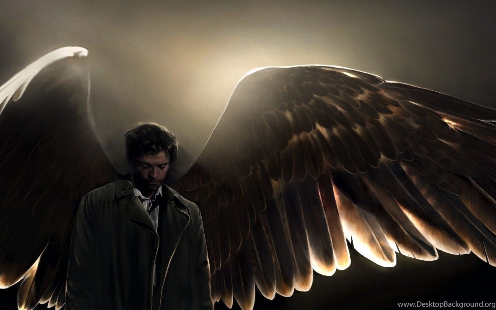 TV Shows: Castiel Supernatural Misha Collins Wallpaper Picture