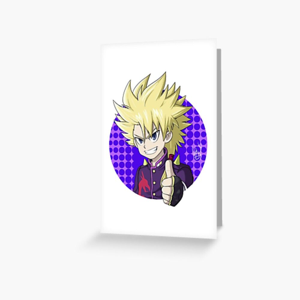 Wakiya Murasaki From Beyblade Burst Art Print By Kaw Dev