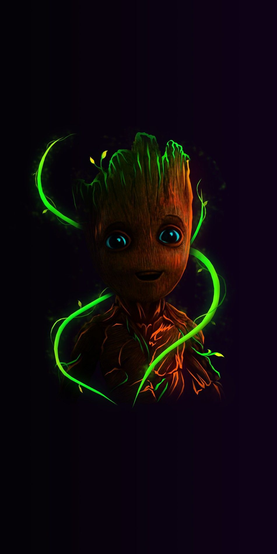 Groot Amoled HD Wallpapers - Wallpaper Cave