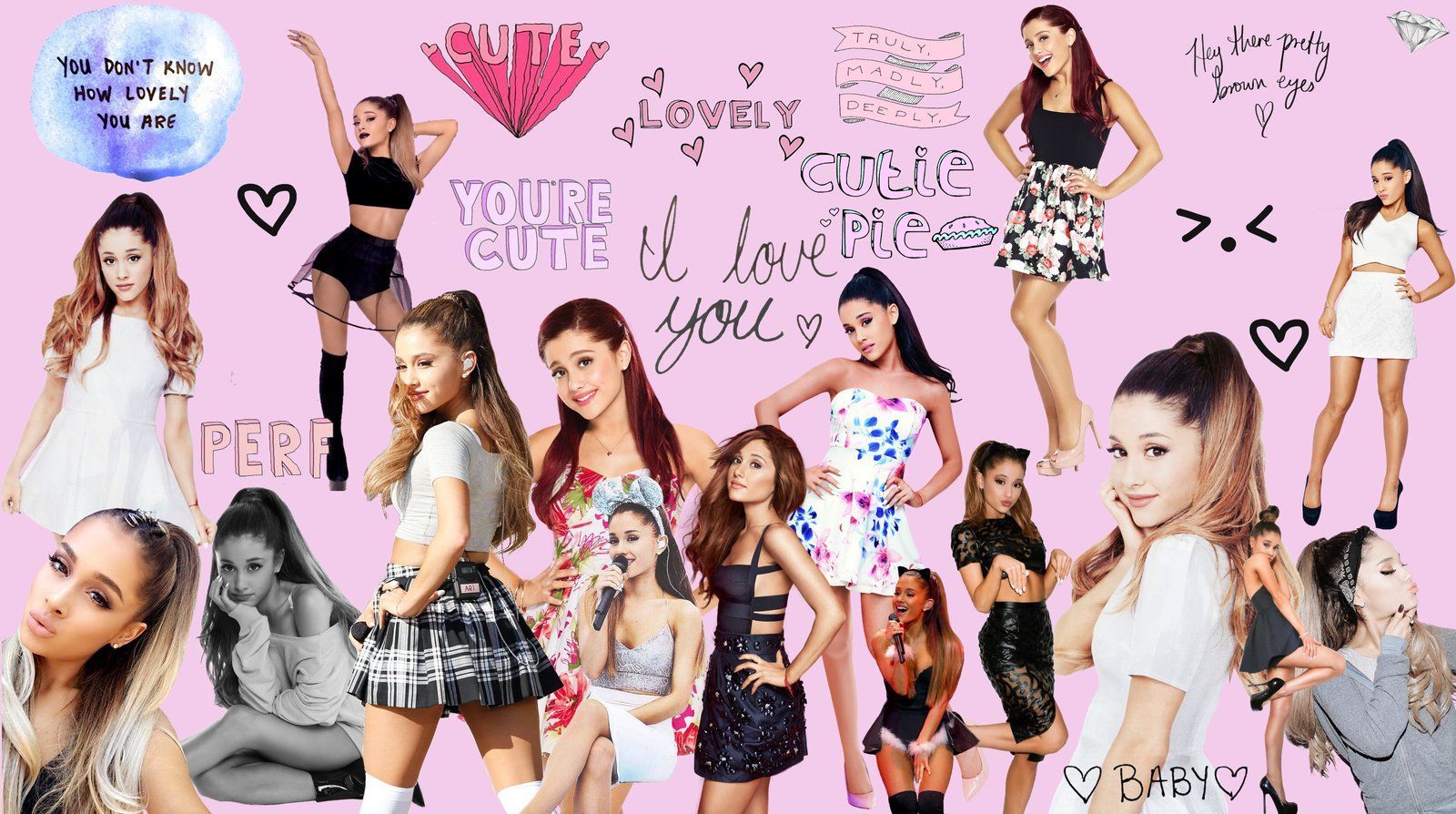 Ariana Grande Computer Aesthetic Wallpapers Wallpaper Cave 