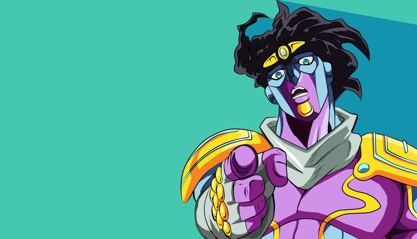Star Platinum HD Laptop Wallpaper, HD Anime 4K Wallpaper