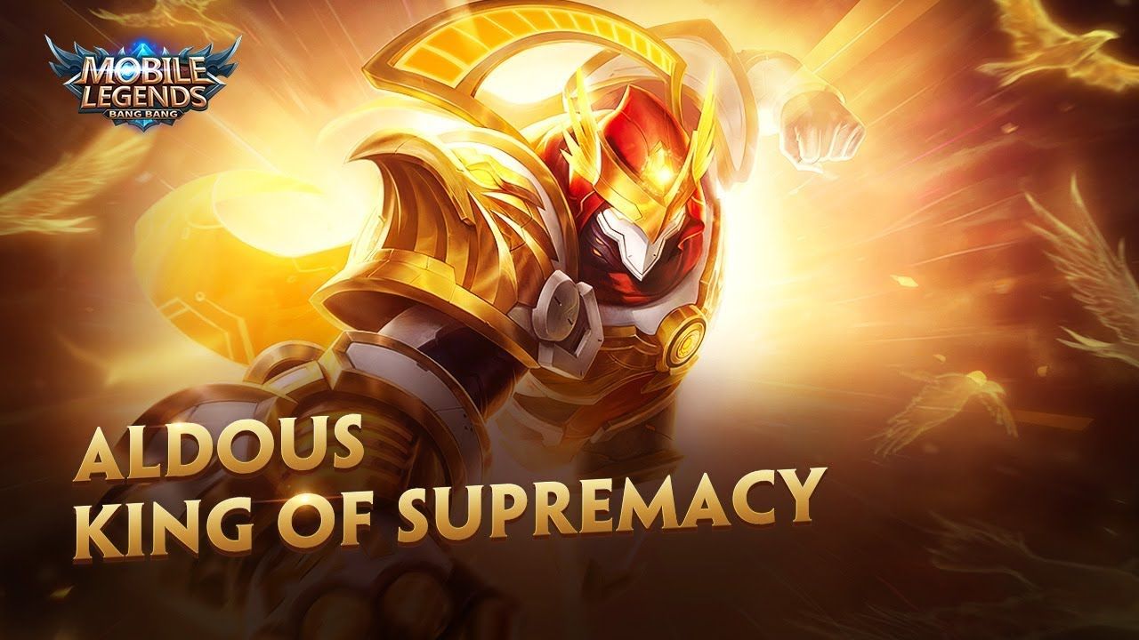Aldous New Skin. King of Supremacy. Mobile Legends: Bang Bang