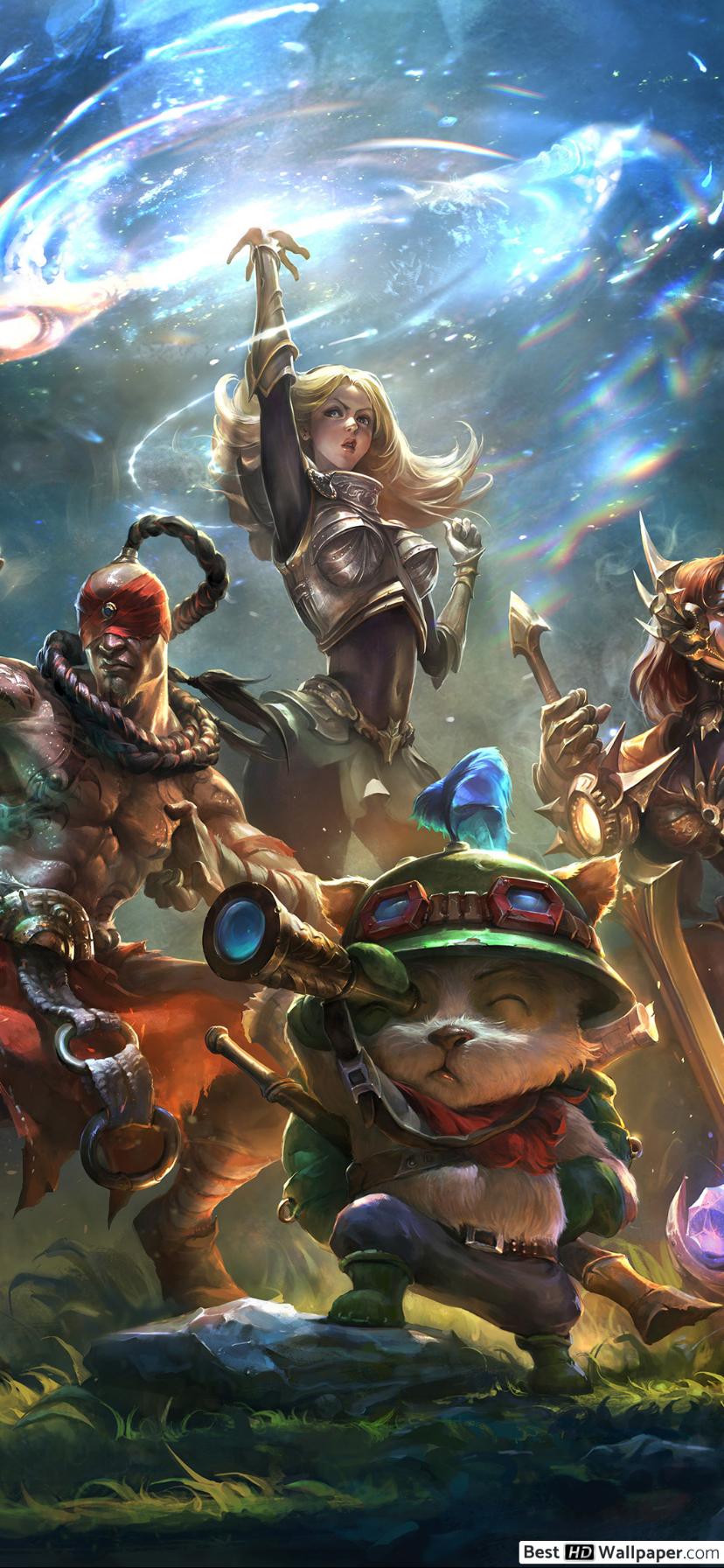 League Of Legends magical team HD wallpaper download