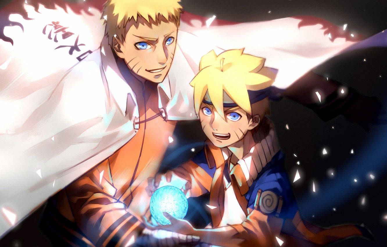 Drawing Boruto & Naruto Rasengan 