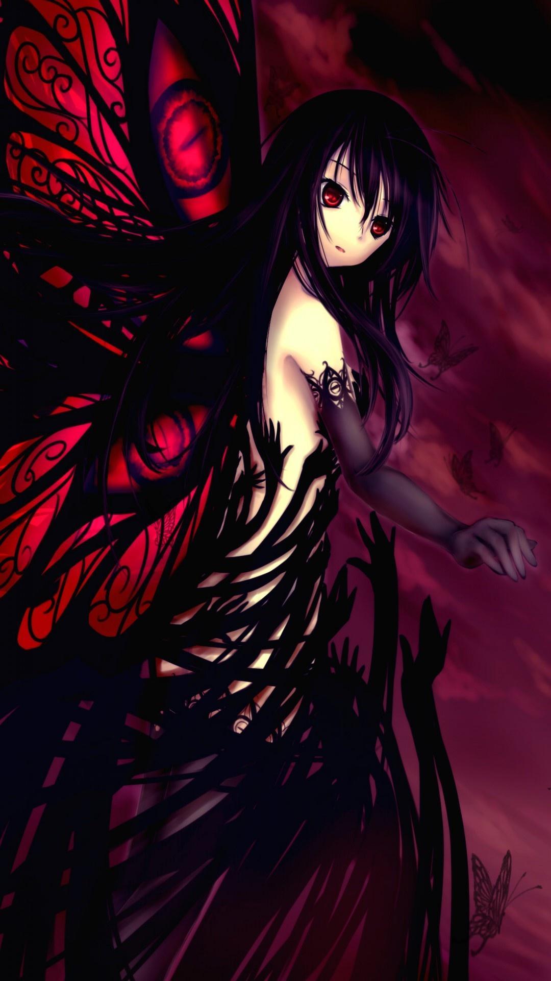 Goth Anime Girl Wallpaper Woop for Android