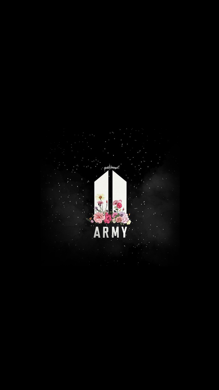Bts me gusto mucho el nuevo logo :3. Bts wallpaper, Army wallpaper, Bts army logo