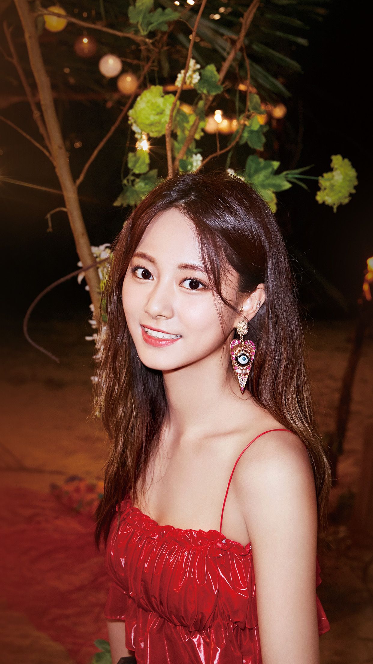 Kpop Twice Tzuyu Girl Night Camping