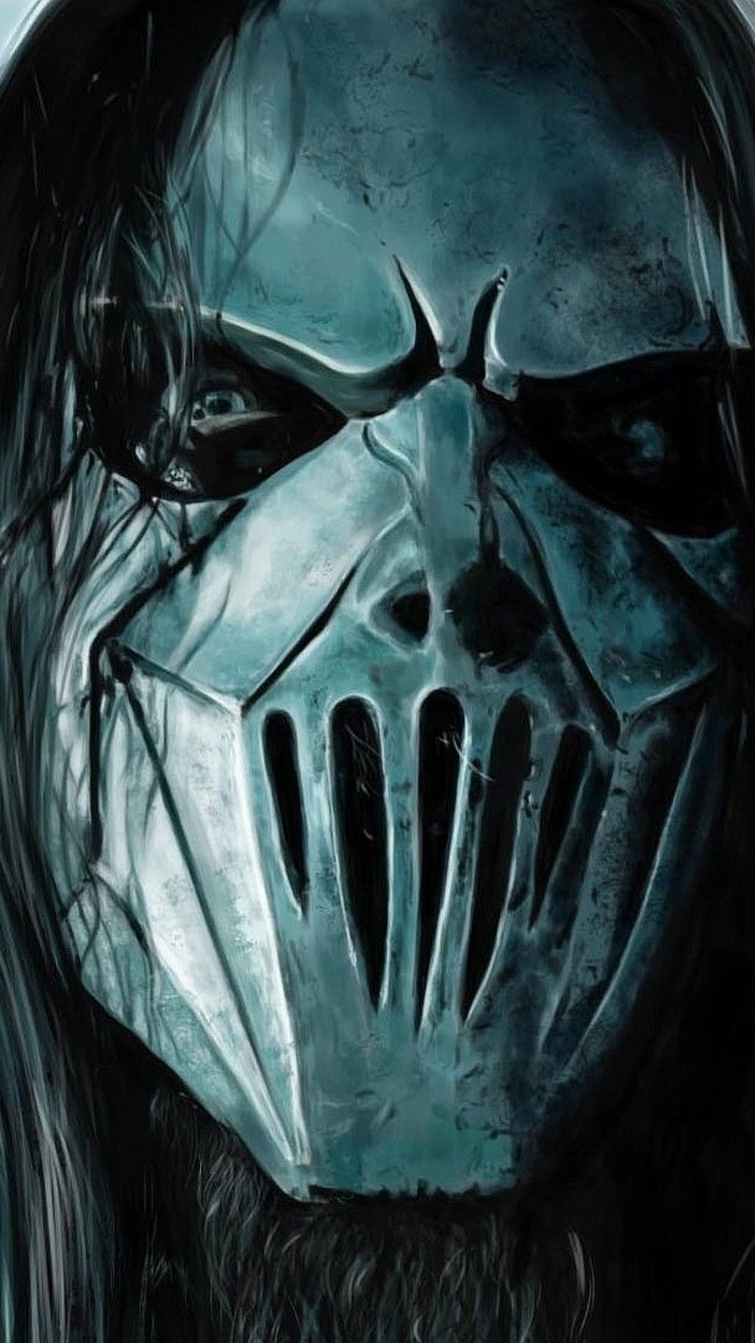 Download 1080x1920 Mick Thomson, Slipknot, Mask, Artwork, Music