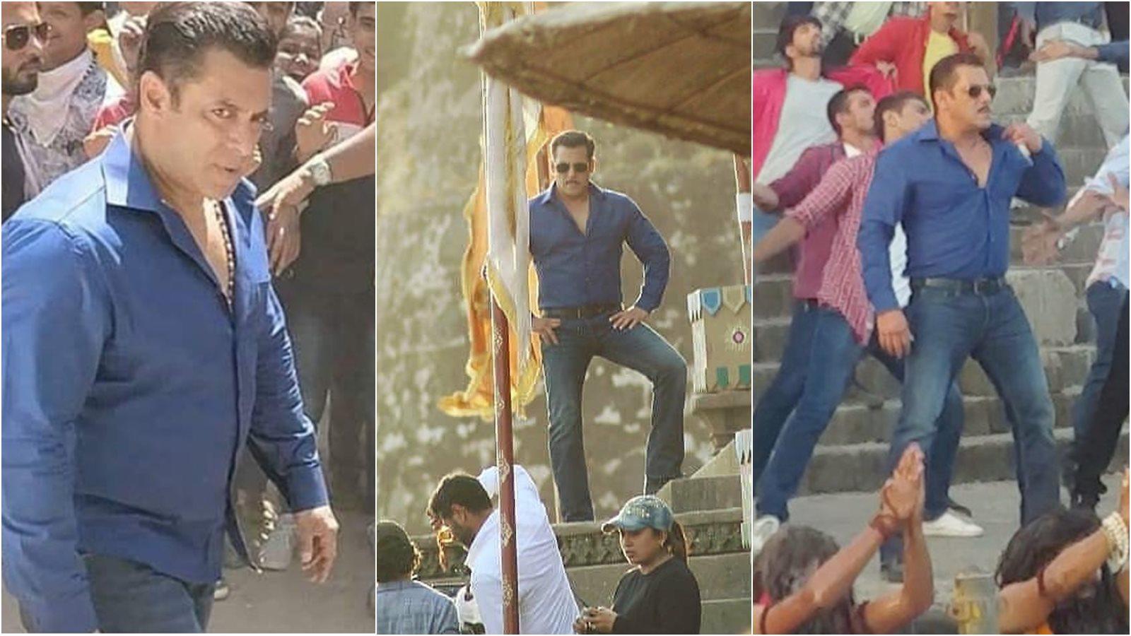 Salman Khan trolled for dancing skills on sets of 'Dabangg 3