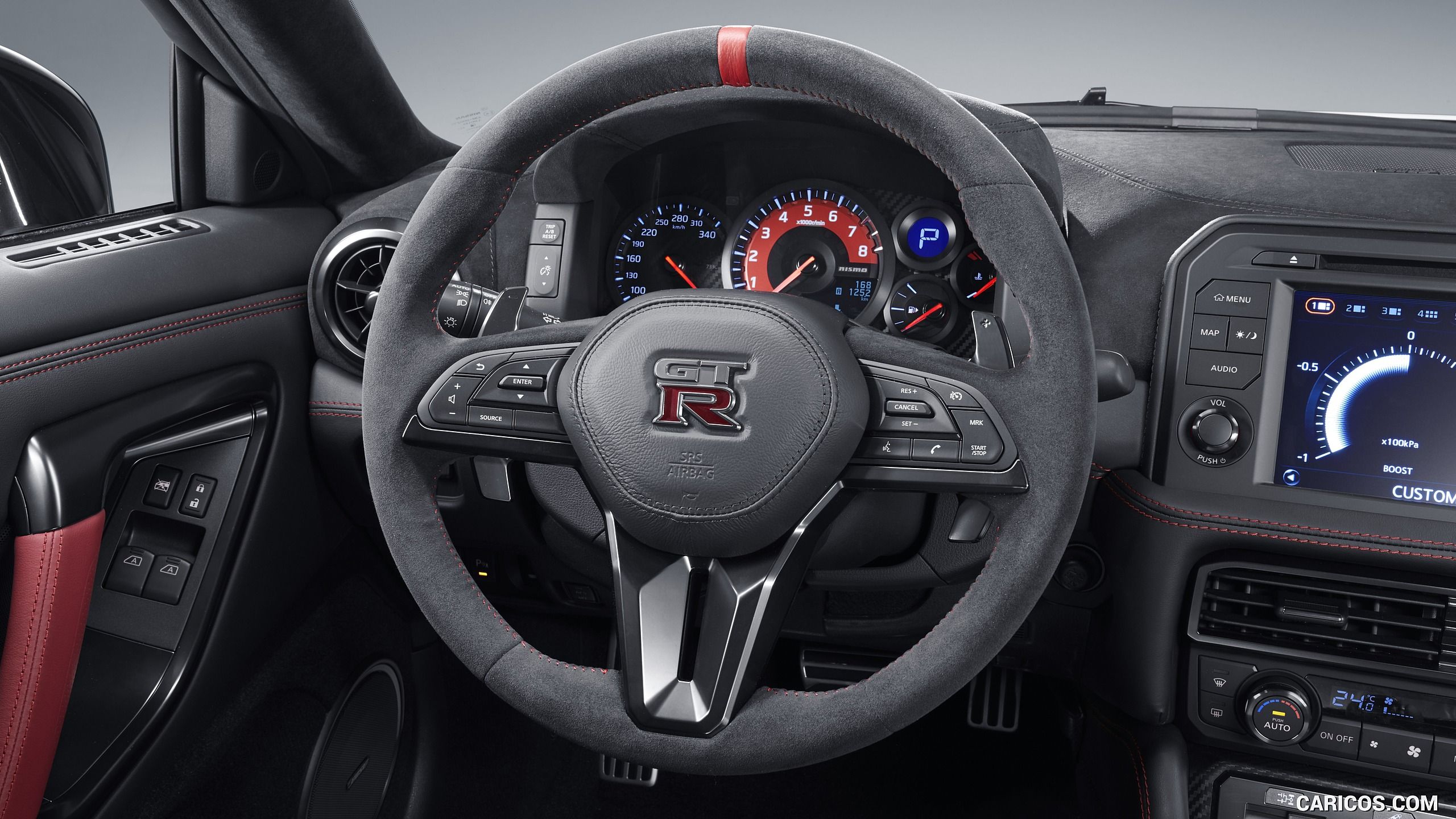 Nissan GT R NISMO, Steering Wheel. HD Wallpaper
