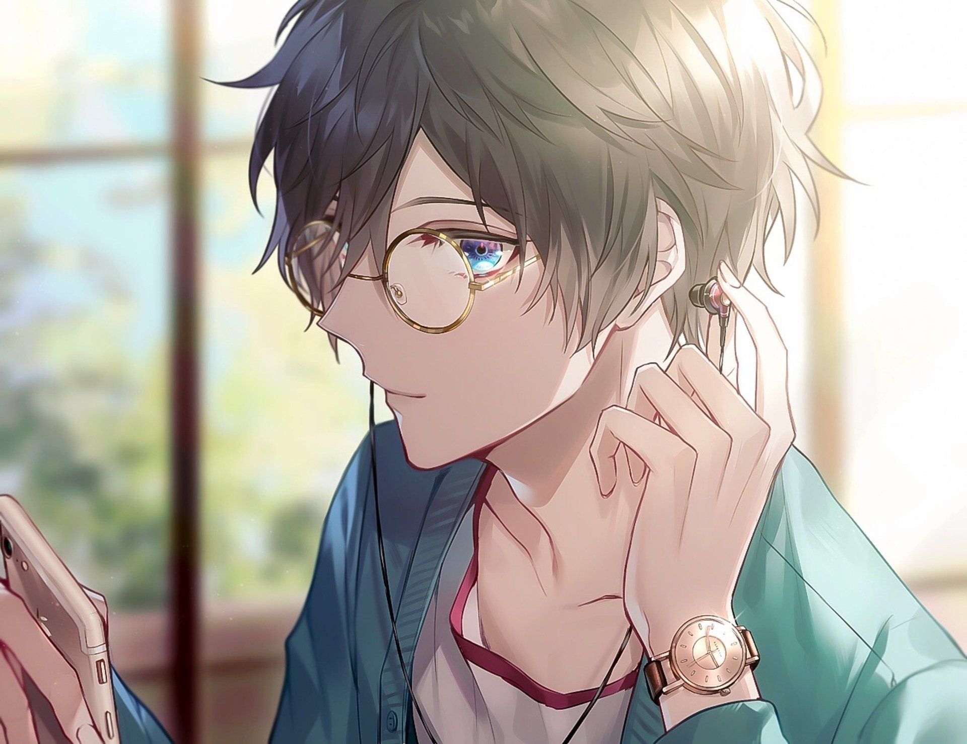 Anime Boy Glasses Wallpapers - Wallpaper Cave