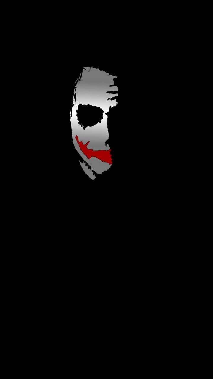 Joker amoled dark wallpaper