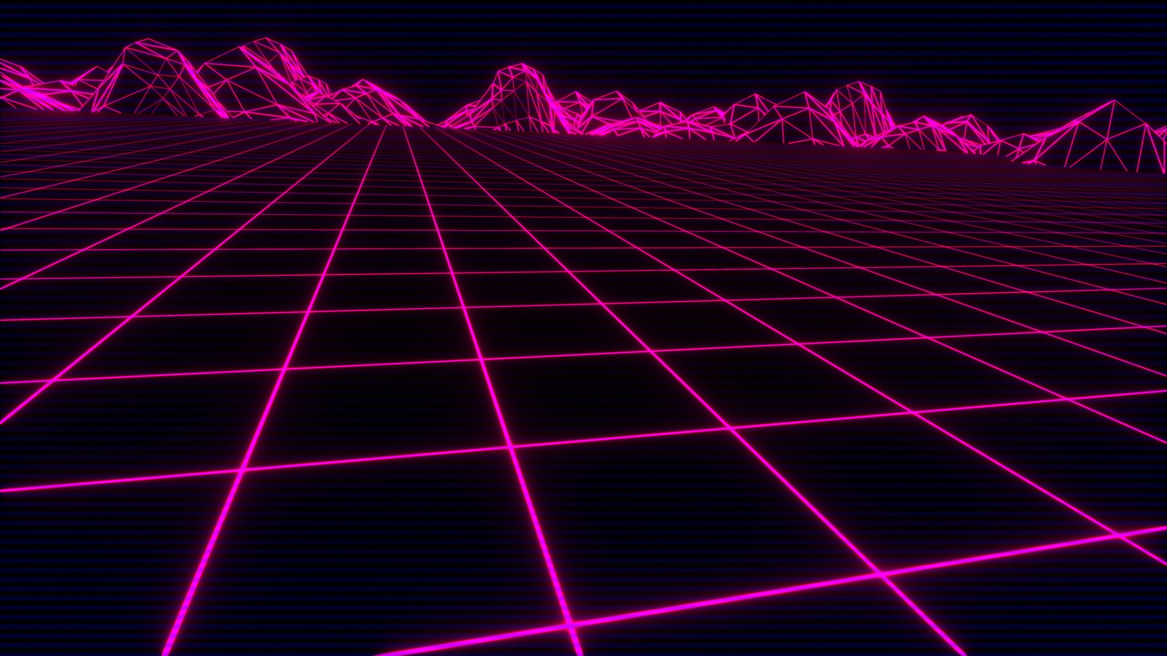 Background #Neon #VHS #Synth #Retrowave #Synthwave New Retro Wave