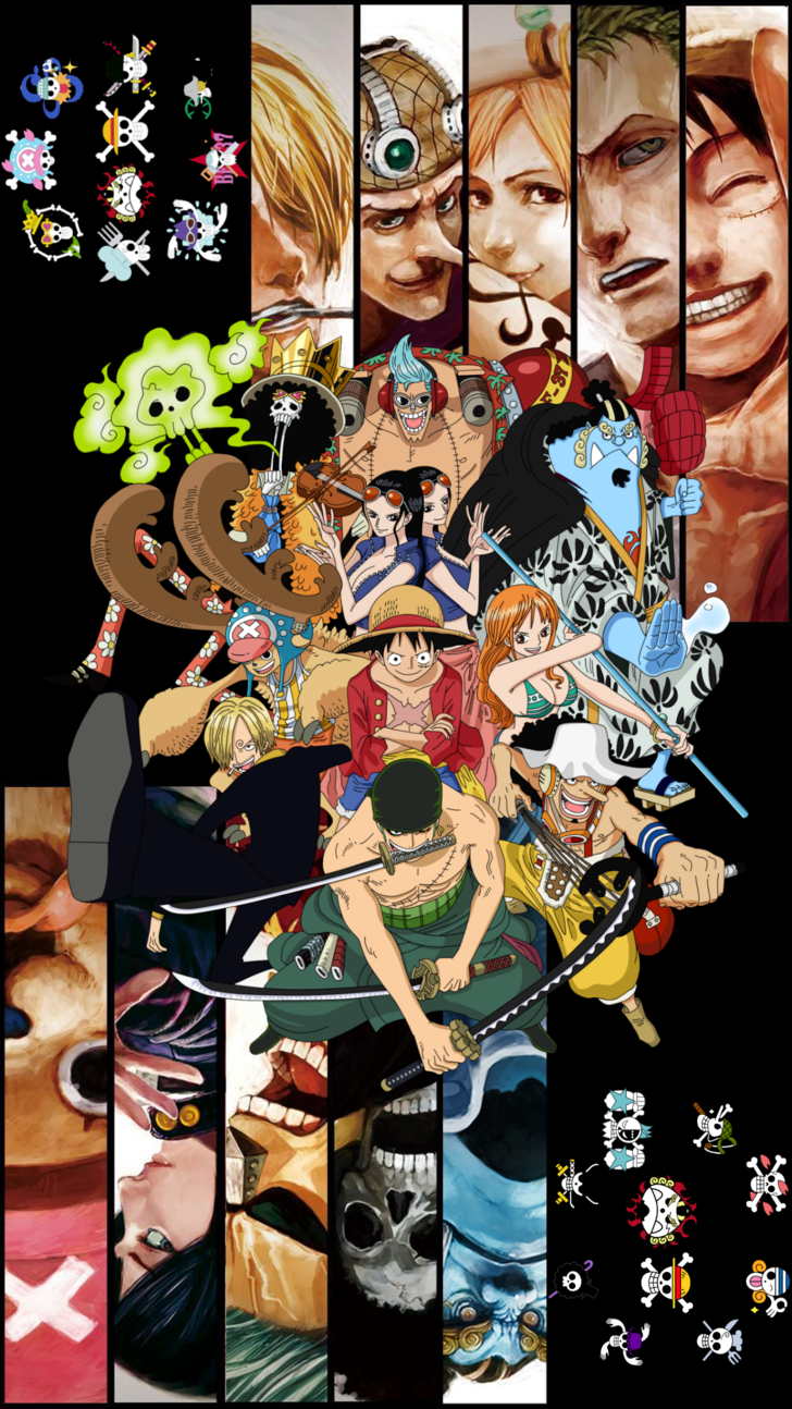 Anime Collage DBZ One Piece Naruto Wallpapers - Wallpaper Cave