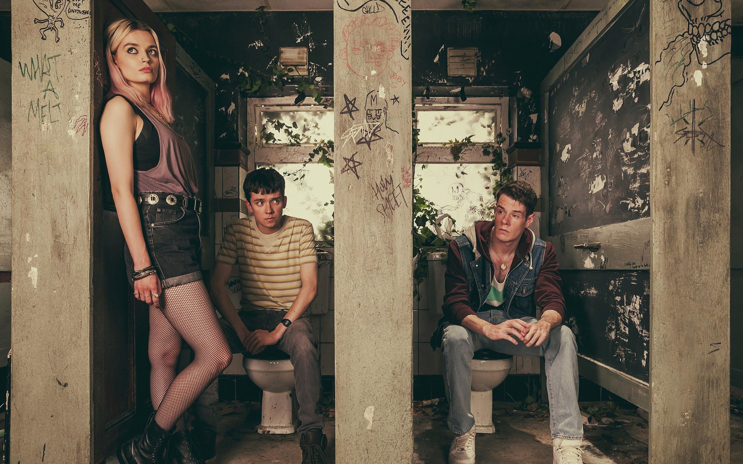 Sex Education Maeve Otis TV Series 4K 3840x2160 Wallpaper