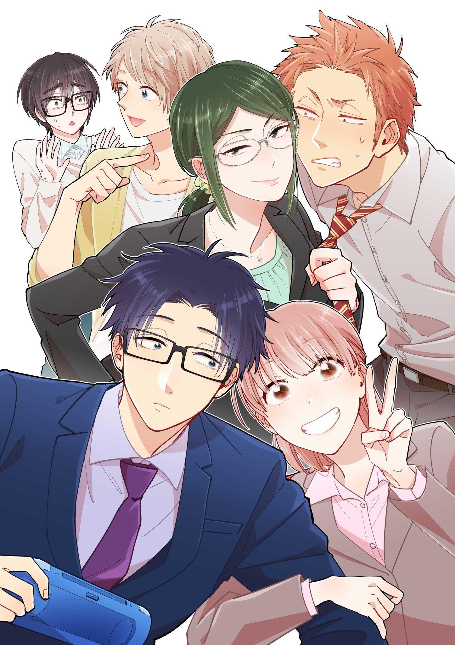 Wotakoi: Love Is Hard for Otaku Wallpaper Free Wotakoi: Love Is Hard for Otaku Background
