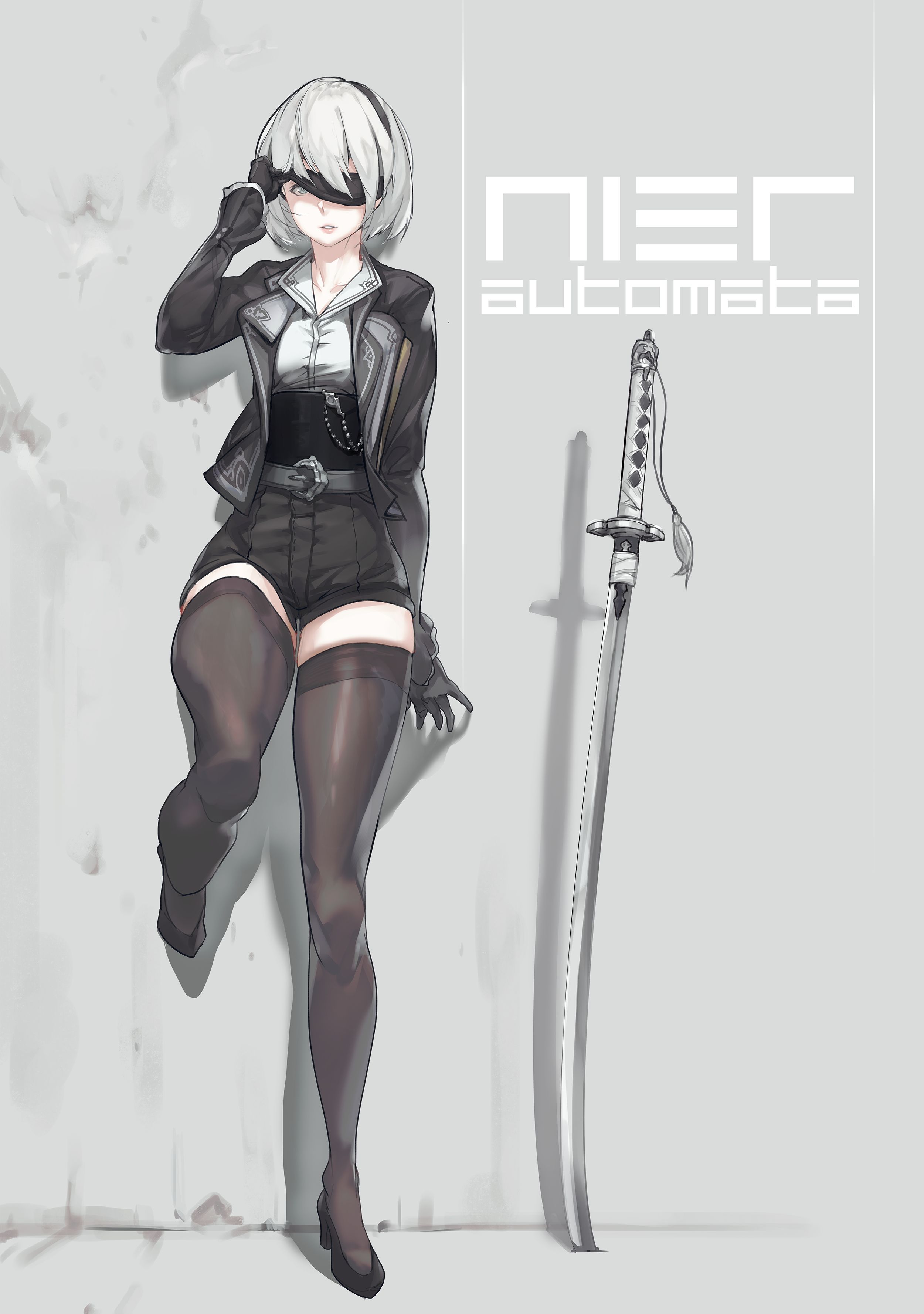 YoRHa No.2 Type B: Automata Wallpaper