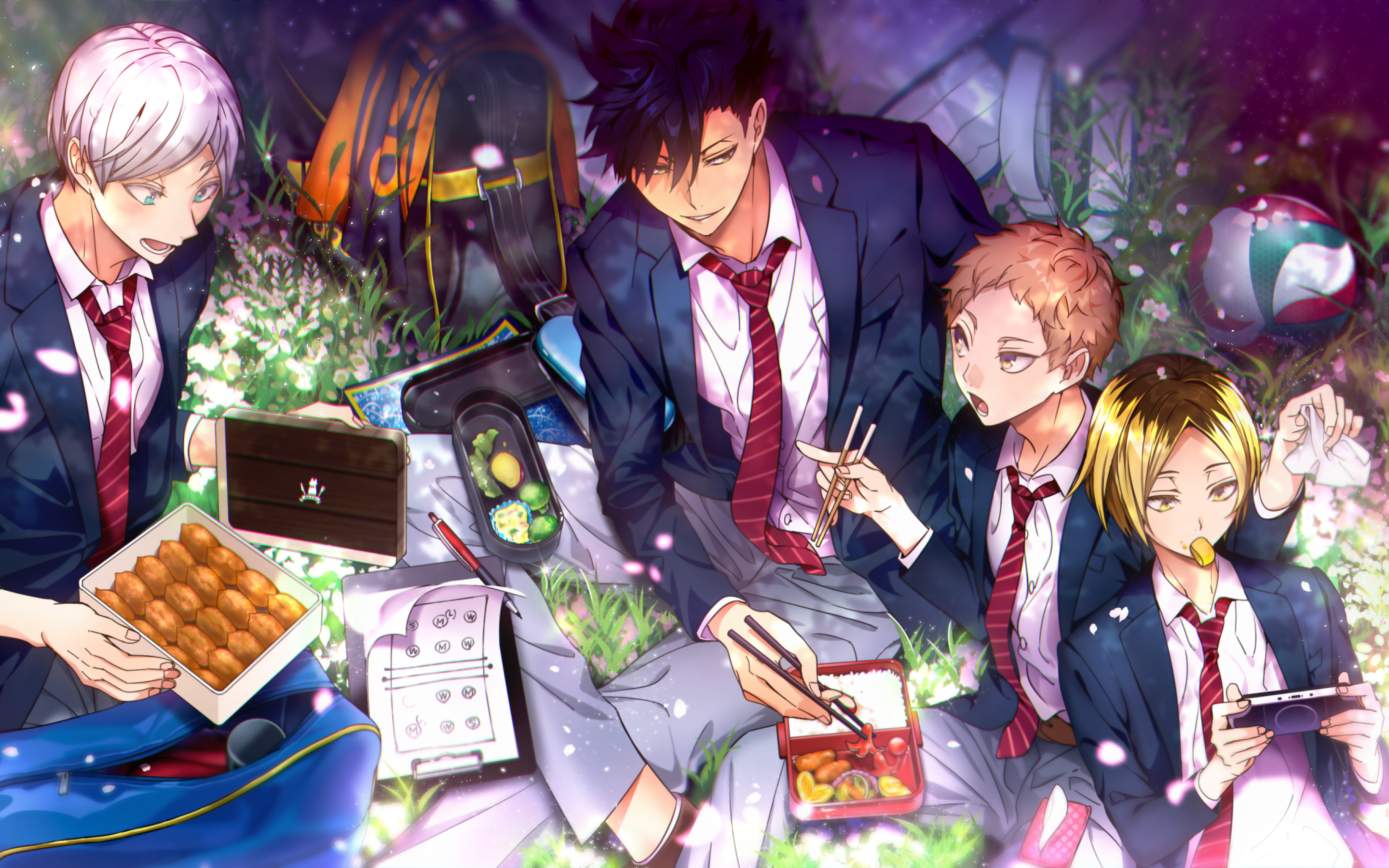 Download 2880x1800 Haikyuu, Tetsurou Kuroo, Kenma Kozumeshoujo