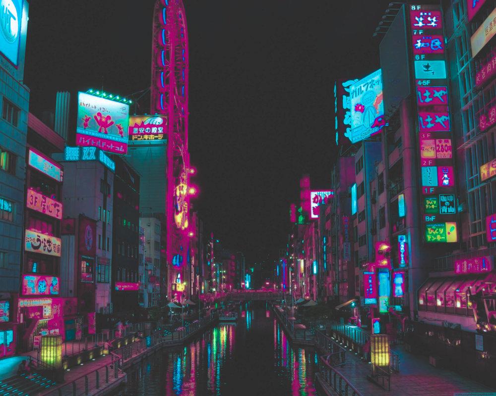 Download Japanese Aesthetic iPhone Different Neon Signs Wallpaper   Wallpaperscom