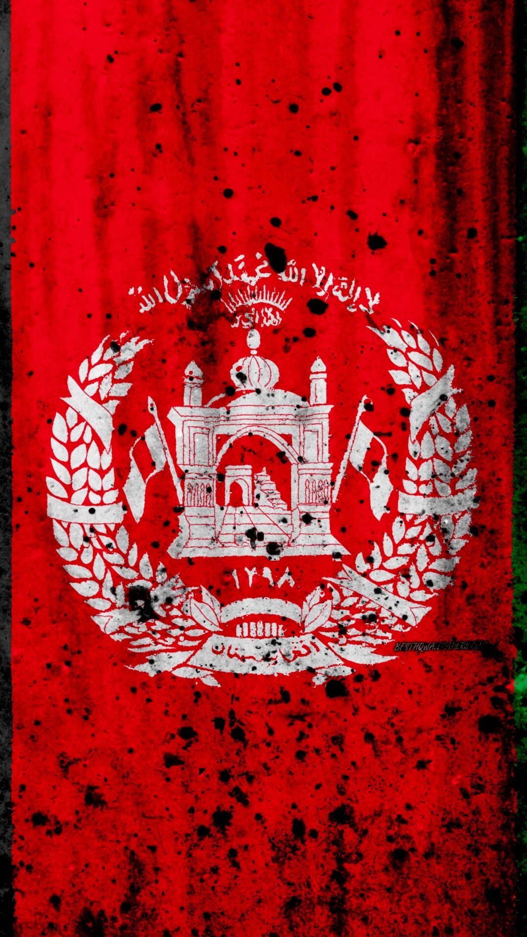 Free download Download wallpaper Afghanistan flag 4k grunge flag