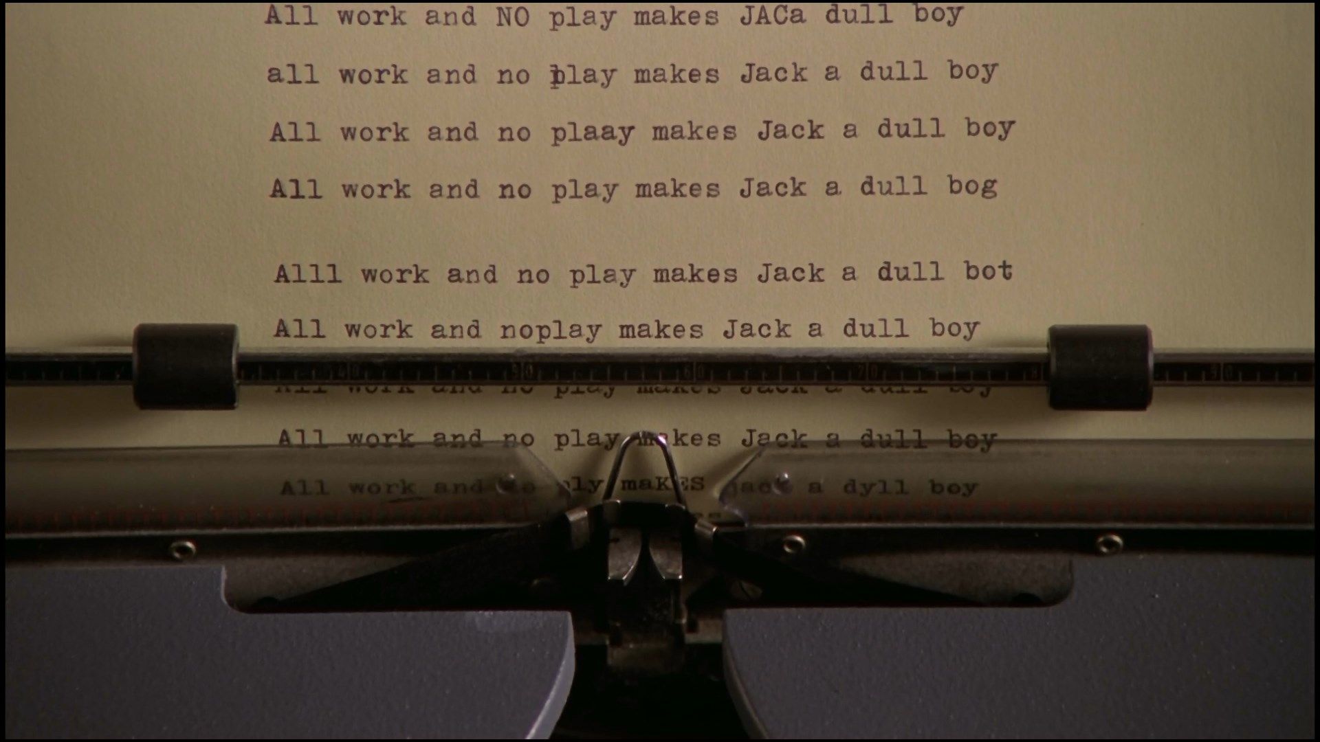 The Shining Wallpaper HD Work And No Play Makes Jack A Dull