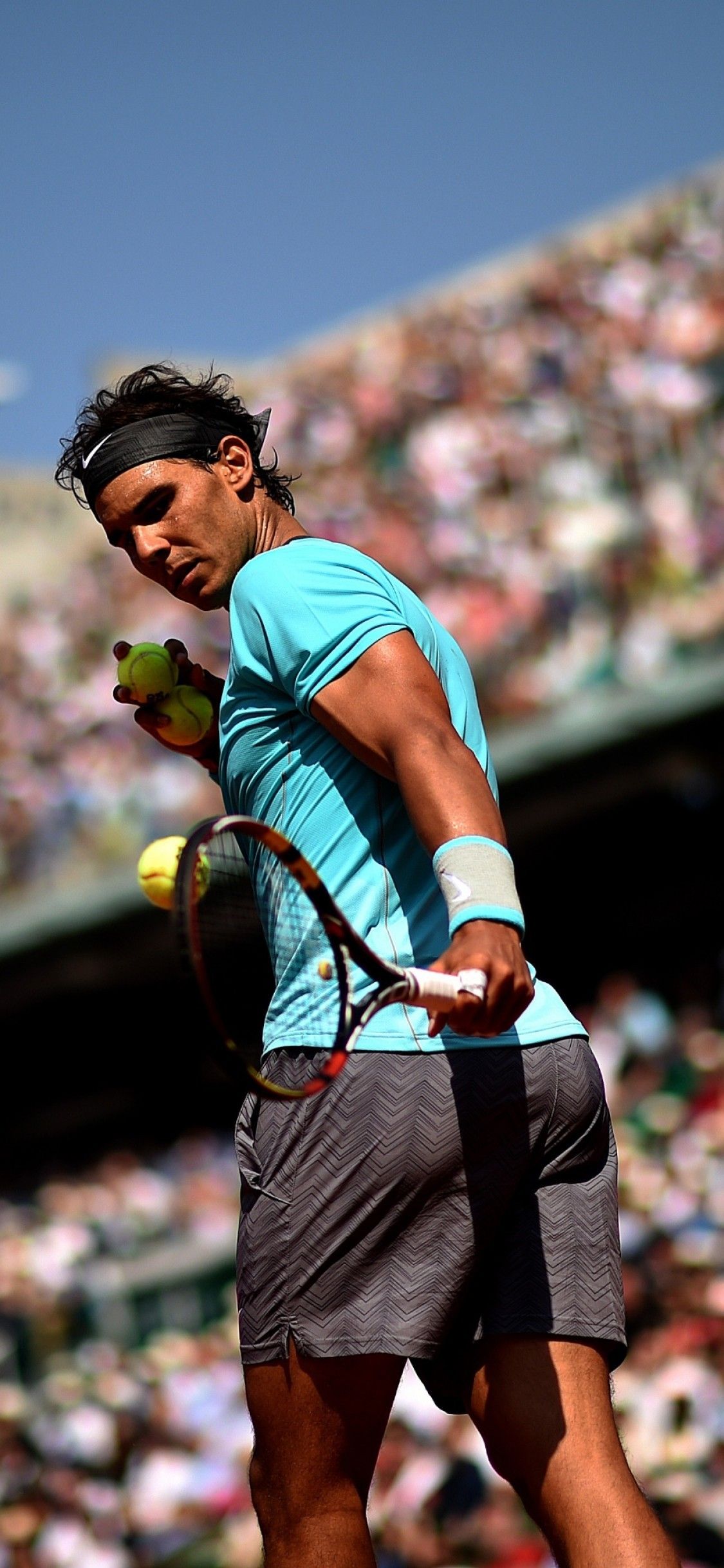 Download 1125x2436 Rafael Nadal, Tennis Wallpaper for iPhone X