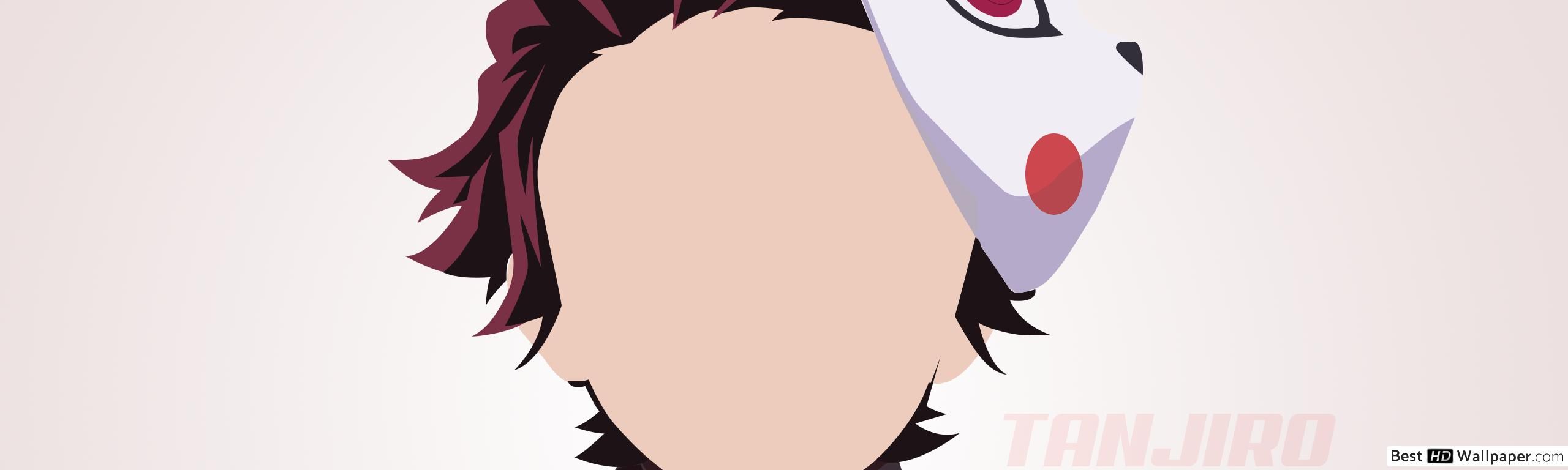 Tanjiro minimalist HD wallpaper download