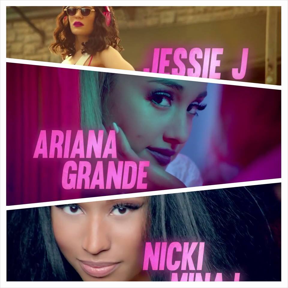 Jessie J Ariana Grande Nicki Minaj Bang Bang Wallpapers Wallpaper Cave