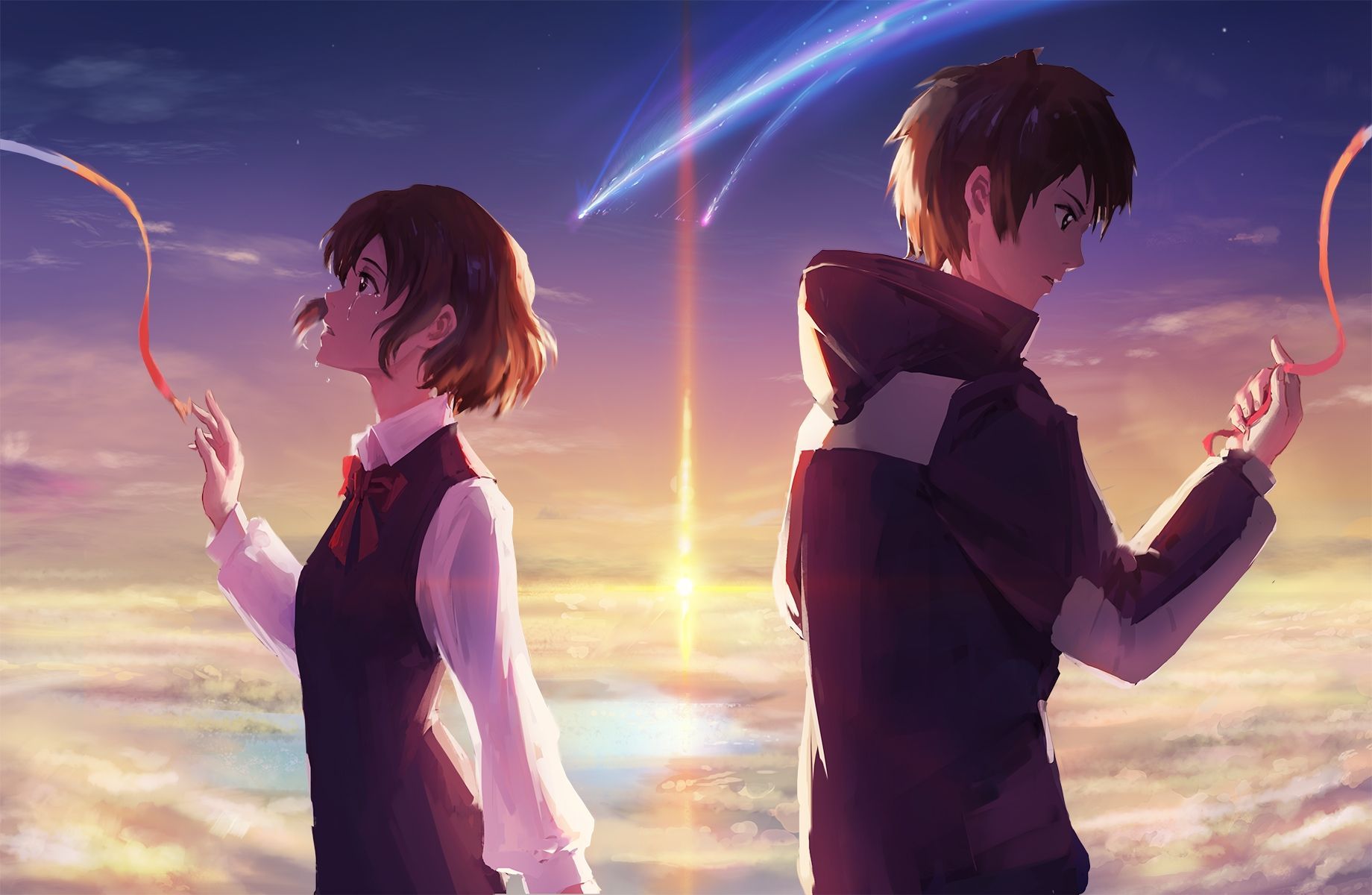 Your Name Anime 2016 Wallpaper Free Your Name Anime 2016