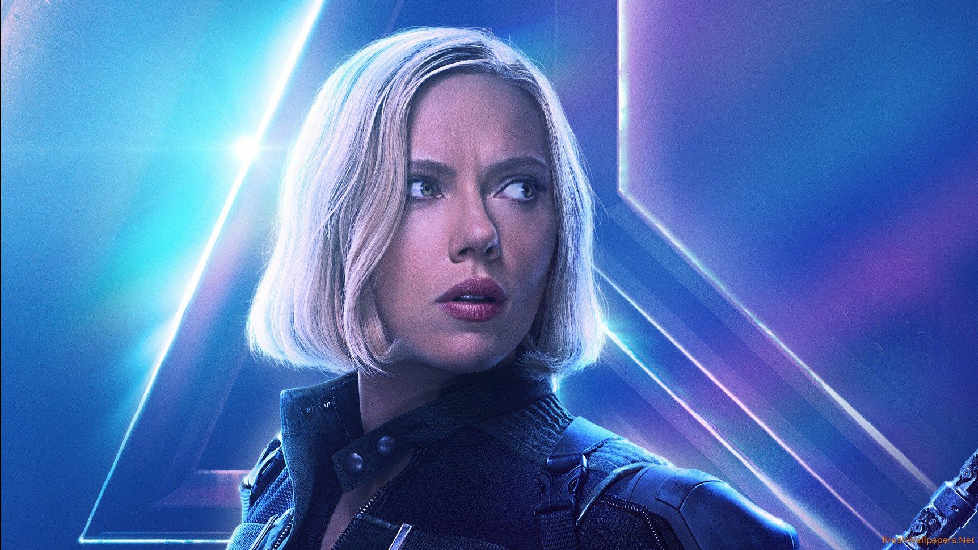 Black Widow In Avengers Infinity War New Poster Wallpaper Download