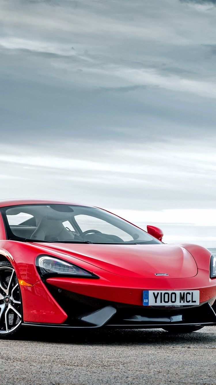 McLaren 570S Red Supercar 750x1334 IPhone 8 7 6 6S Wallpaper