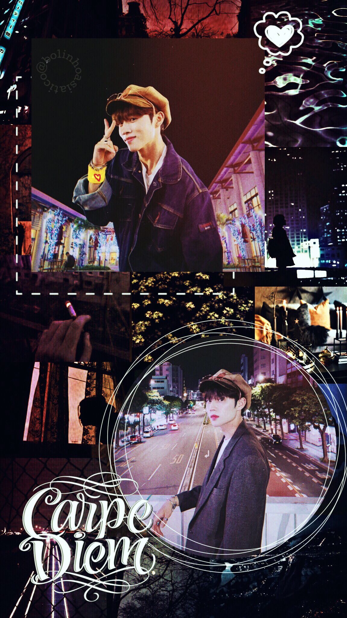 Wallpaper of Kim sunwoo from the boyz #wallpaper #edits #kpop