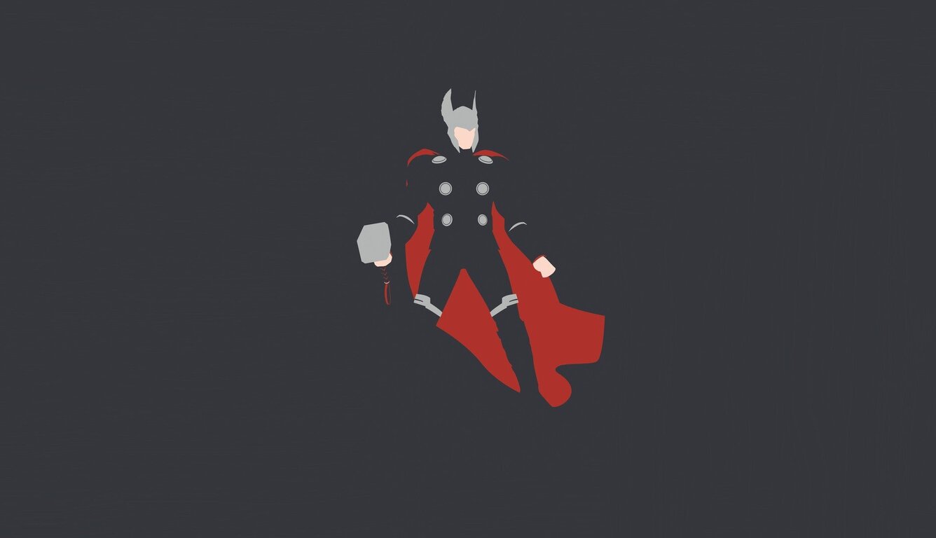 Thor Minimalism HD Laptop HD HD 4k Wallpaper, Image, Background, Photo and Picture