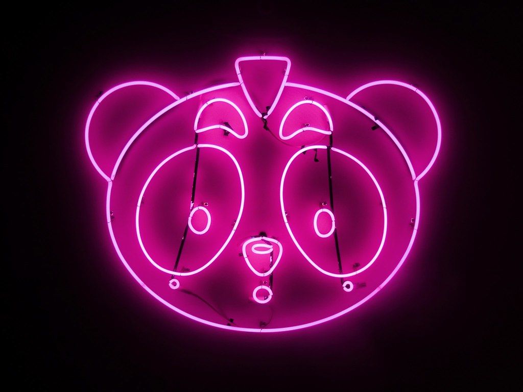 neon panda